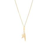 You’re my lobster necklace (light gold) - KIN.KO