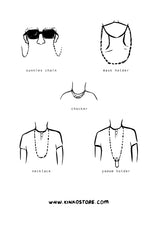 Sunnies Chain 102 - Silver - KIN.KO