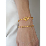 My Go To Bracelet - Gold Semi Matte - KIN.KO