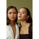 The Twin Tiger & Beleaf Necklace Set - Necklace