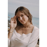 Wave and sun - Necklace