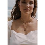 Wave and sun - Necklace