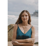 Wave and sun - Necklace