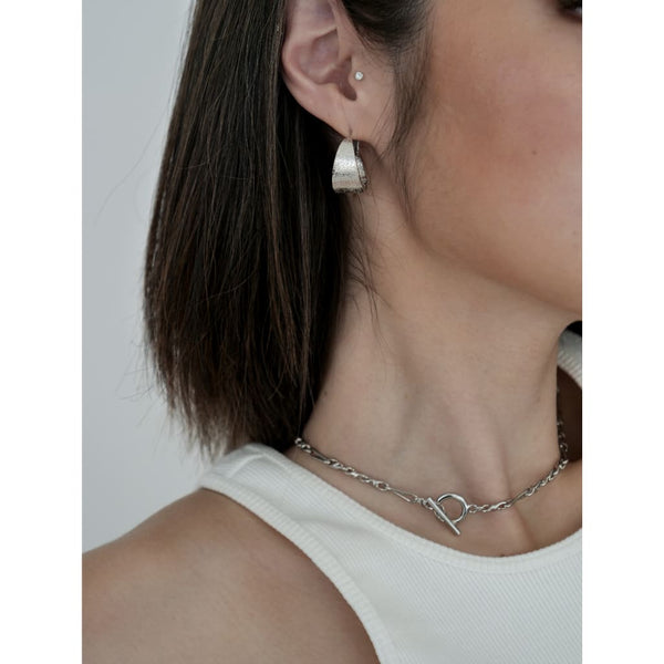 Chanika's Earrings - Silver - KIN.KO